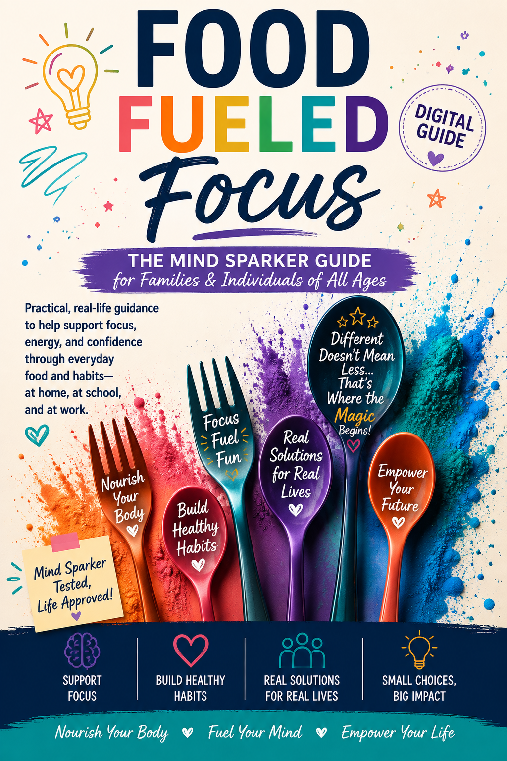 Food Fueled Focus: The Mind Sparker Family Guide